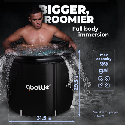 qbottle tub - ice bath tub