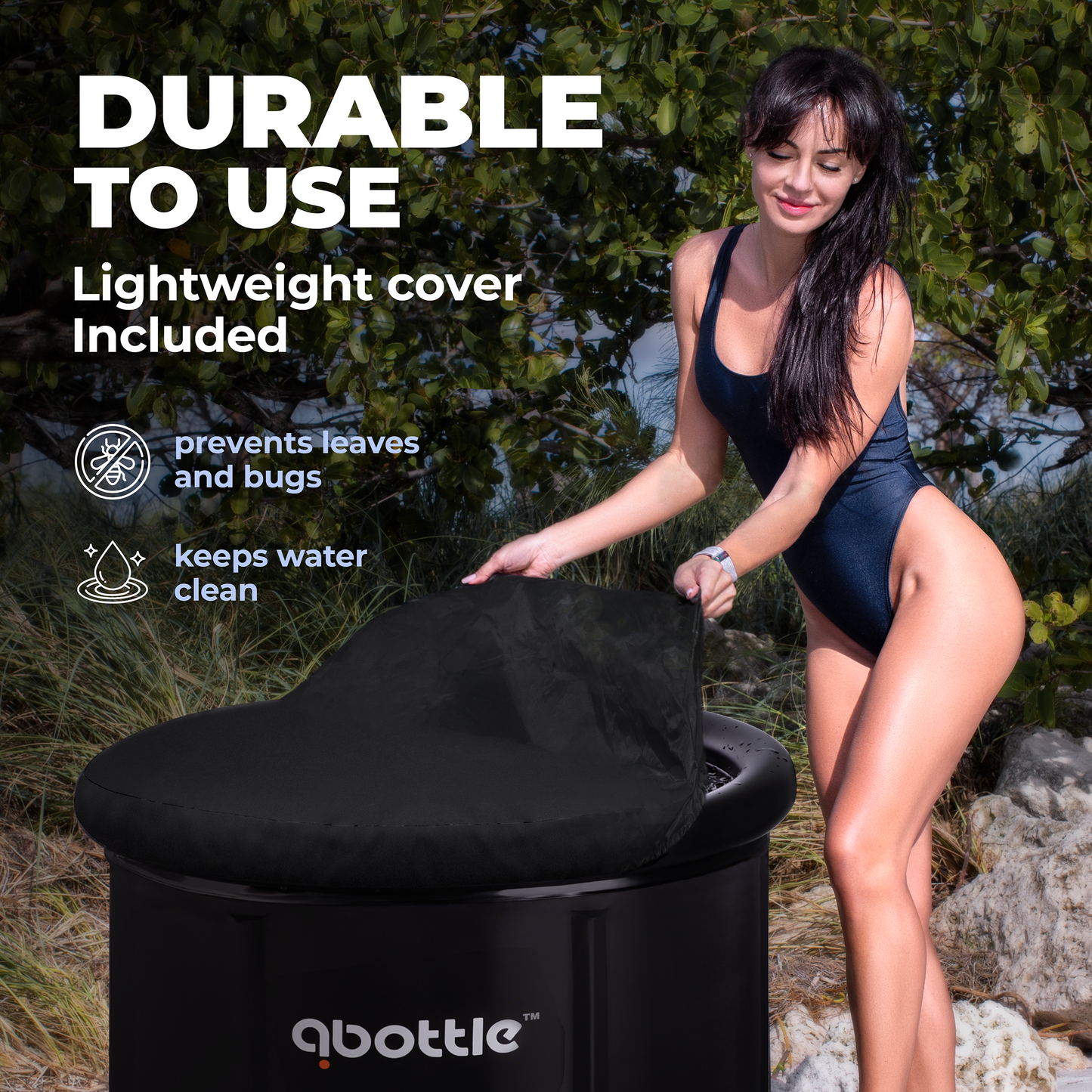 qbottle tub - ice bath tub